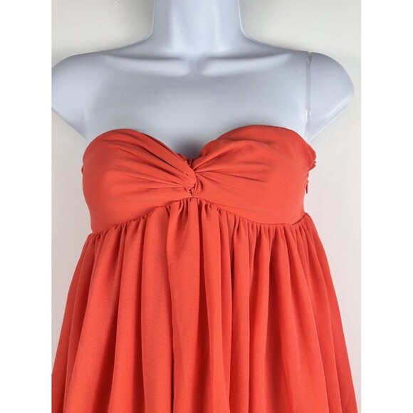 Pepper Mayo Exclusive Saturn Coral Mini  Dress Size 2 NWT - Picture 4 of 10